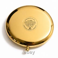 Vintage Estée Lauder Golden Lattice Compact Lucidity Pressed Powder New In Box