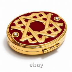 Vintage Estée Lauder Golden Lattice Compact Lucidity Pressed Powder New In Box