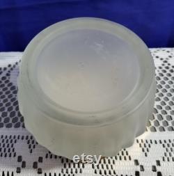 Vintage Estee Lauder Re-Nutriv Face Powder Glass Jar