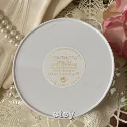Vintage Estee Lauder Youth Dew Loose Powder Box NOS Never Opened Vanity Decor