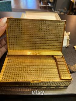 Vintage Evans gold tone Cosmetic case purse cigarette case