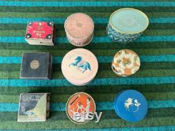 Vintage Face Body Powder boxes Richard Hudnut Face Powder Box, Jontue, Golden Peacock, Nylotis, John Robert Powers, Coty Airspun U CHOOSE