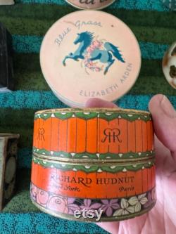 Vintage Face Body Powder boxes Richard Hudnut Face Powder Box, Jontue, Golden Peacock, Nylotis, John Robert Powers, Coty Airspun U CHOOSE