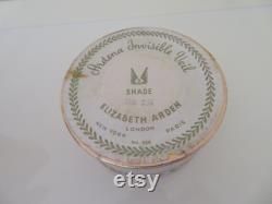 Vintage Face Powder by Elizabeth Arden Ardena Invisible Veil Shade No 5 1 2 1950's Fully Sealed Container