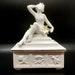 Vintage Figural Art Deco Woman Covered Box Germany