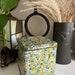 Vintage Floral Print Daher Tea Tin