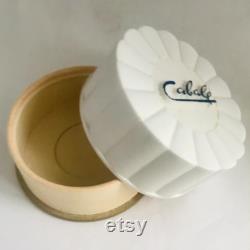 Vintage French Face Powder Box Cabale Tho-Radia 1950s