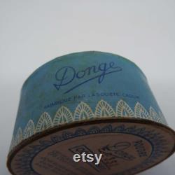 Vintage French Face Powder Box Unopened Donge By Cadum Art Deco Powder Box Vanity Storage