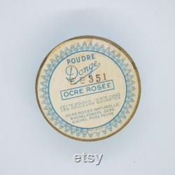 Vintage French Face Powder Box Unopened Donge By Cadum Art Deco Powder Box Vanity Storage