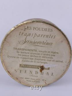 Vintage French Powder Box ,Collectible Powder Box ,1940s