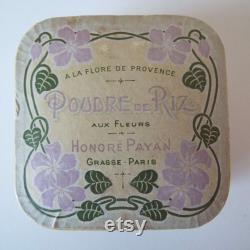 Vintage French Powder Box Honore Payan Poudre De Riz, Unopened