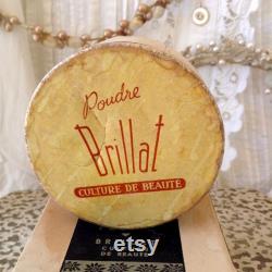 Vintage Full Rare Made in Greece Powder Box, Vintage Collectible Powder Box, Vintage Powder Box, Mid Century Cosmetics,Vintage Make up