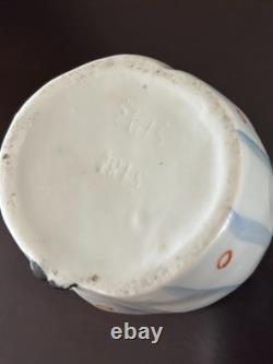 Vintage German porcelain Pierrette / Pierrot trinket / powder box Art Deco