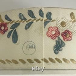 Vintage Gibbs Poudre de Beaute Face Powder Box full sealed contents 1930s