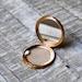 Vintage Gilded Powder Box Pocked Mirror Vintage Gift Retro Fashion