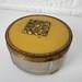Vintage Glass Jar for Powder or Potpourri Powder Jar Deco