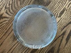 Vintage Glass Powder Jar witho Lid