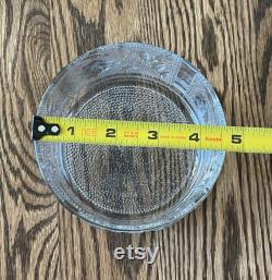 Vintage Glass Powder Jar witho Lid