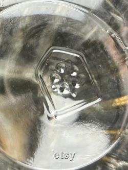 Vintage Glass Powder Shaker Ornate Bee Design Vanity Decor