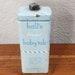Vintage Hall's Baby Talc Tin with Talcum Powder