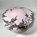 Vintage HandC Original Rosa Porcelain Trinket Box Hand-Painted Pink Porcelain and Gold Gilt Jewelry Dish Made in Czech Republic