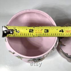Vintage HandC Original Rosa Porcelain Trinket Box Hand-Painted Pink Porcelain and Gold Gilt Jewelry Dish Made in Czech Republic