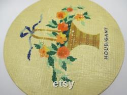 Vintage Houbigant EMPTY Powder Box Quelques Fleurs Powder Tin- Vintage French Boudoir or Vanity Décor 1950's French Dressing Table Décor