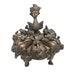 Vintage Indian Hindu Brass Kumkum Powder Box Spice Box Six Compartments Garuda Screw Lock 8cm High