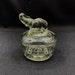 Vintage Jeannette Glass Elephant Powder Box
