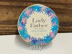 Vintage Lady Esther Natural Face Powder, Never Been Used, Vanity Decor, Vintage Face Powder, Vintage Vanity