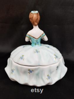 Vintage Limoges China Porcelain Dresser Doll