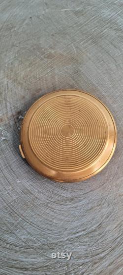 Vintage Lin Bren powder compact mirror