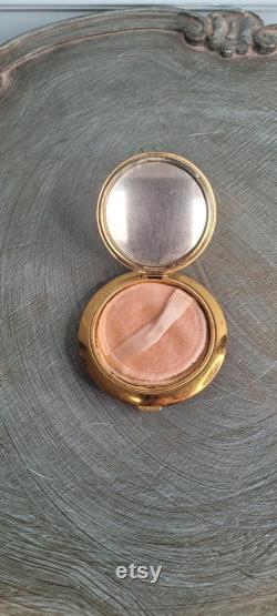 Vintage Lin Bren powder compact mirror