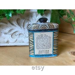 Vintage Mary King Deodorant Powder Lithograph Tin Victorian Art Decor Vintage Advertising Tin Vintage Beauty Products Watkins