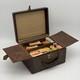 Vintage Max Factor Hollywood Theatrical Makeup Kit Box Owned Vinton Hayworth