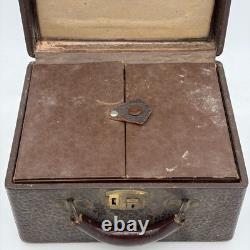 Vintage Max Factor Hollywood Theatrical Makeup Kit Box Owned Vinton Hayworth