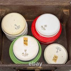 Vintage Max Factor Hollywood Theatrical Makeup Kit Box Owned Vinton Hayworth
