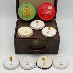 Vintage Max Factor Hollywood Theatrical Makeup Kit Box Owned Vinton Hayworth
