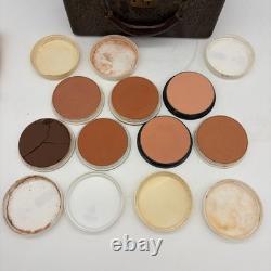 Vintage Max Factor Hollywood Theatrical Makeup Kit Box Owned Vinton Hayworth