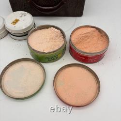 Vintage Max Factor Hollywood Theatrical Makeup Kit Box Owned Vinton Hayworth