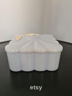 Vintage Menda Co. Blue Floral Vanity Box