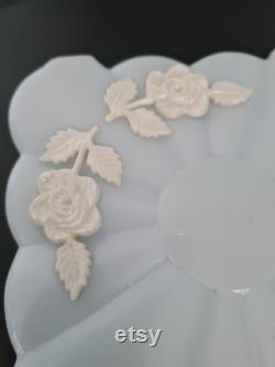 Vintage Menda Co. Blue Floral Vanity Box