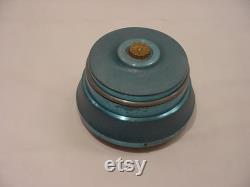 Vintage Metal Musical Powder Container Plays Beautiful Dreamer 25 251