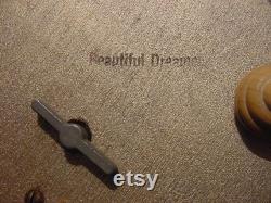 Vintage Metal Musical Powder Container Plays Beautiful Dreamer 25 251