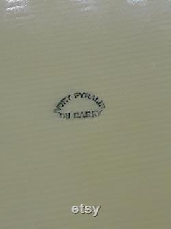 Vintage Monogrammed (NST ) Du Barry Ivory Pyralin Powder or Trinket Box