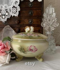 Vintage Nippon Porcelain Powder Dish