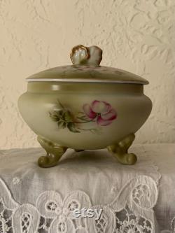 Vintage Nippon Porcelain Powder Dish