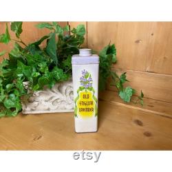 Vintage Old English Lavender Lyndon Sales Limited Powder Tin Cottagecore Toronto Canada Vintage Beauty Products