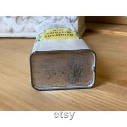 Vintage Old English Lavender Lyndon Sales Limited Powder Tin Cottagecore Toronto Canada Vintage Beauty Products