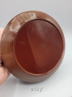 Vintage Otagiri Lacquerware Faux Wood Floral Trinket Jewelry Powder Box